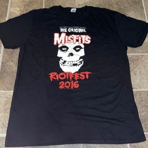 Misfits Riotfest concert shirt